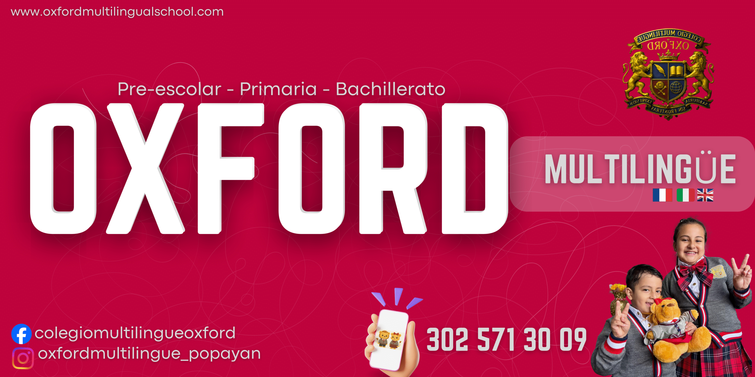 Proceso de Admisiones Abierto - Banner Promocional